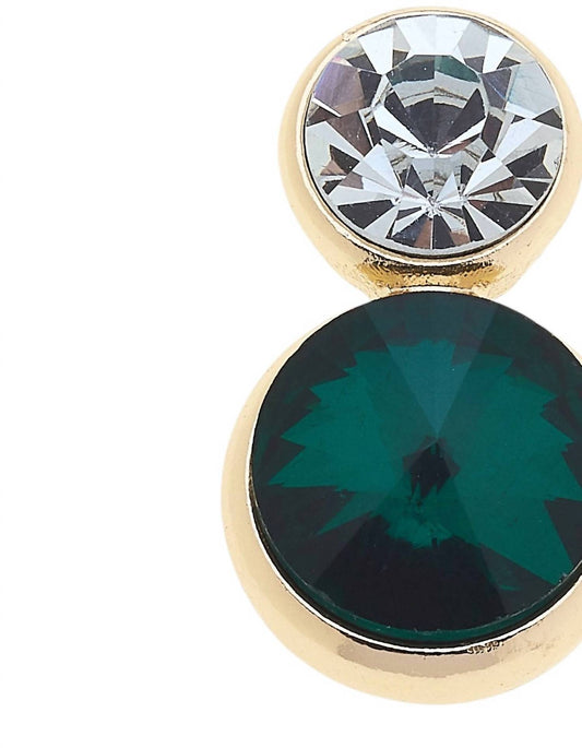 Canvas Style - Women's Effie Rhinestone Drop Earrings