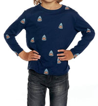 Chaser - Shark Bites Long Sleeve Tee
