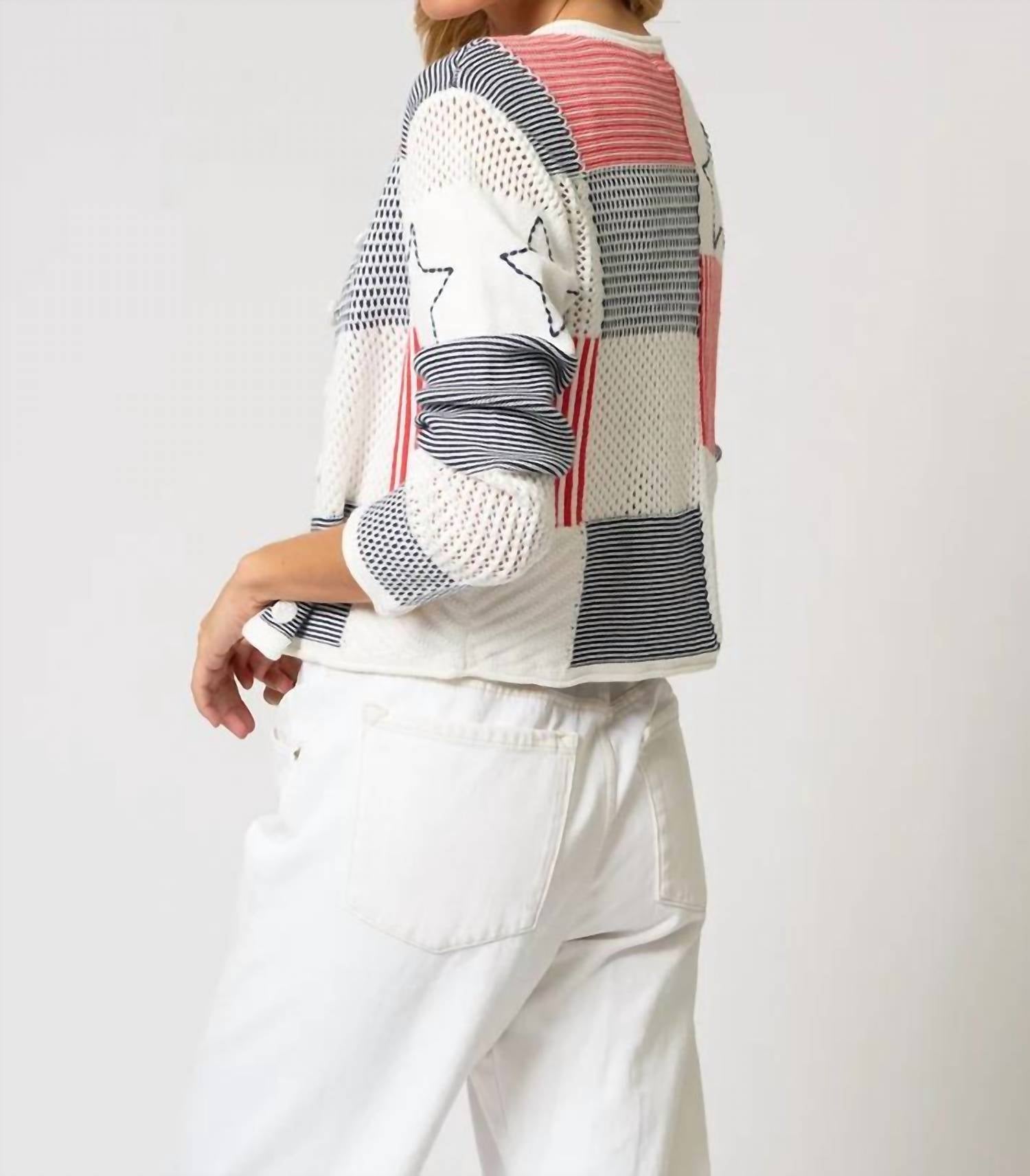 Central Park West - Ralph Quilt Cardigan