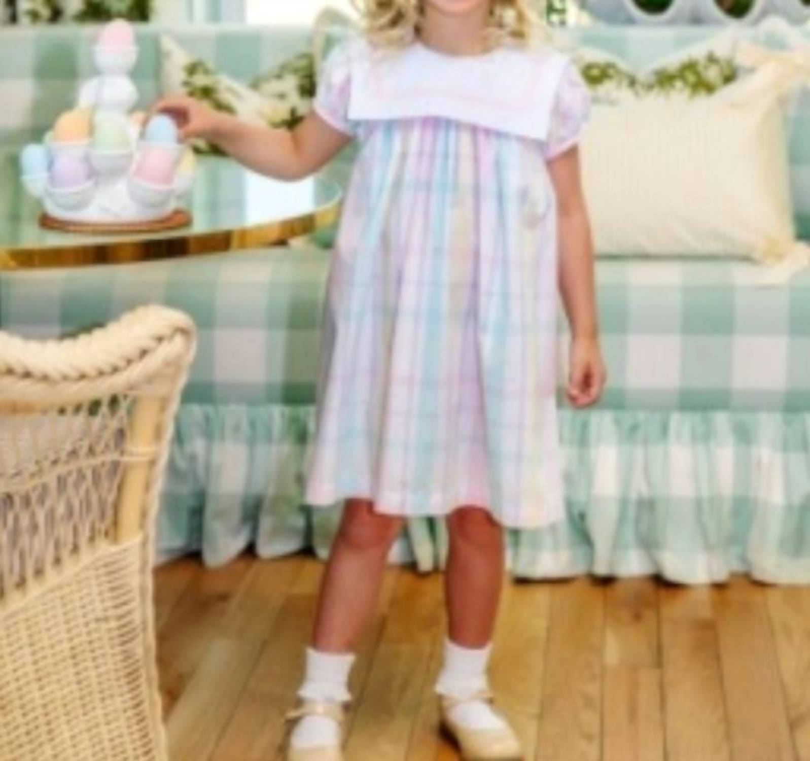 The Beaufort Bonnet Company - Stewart's Square Collar Dress