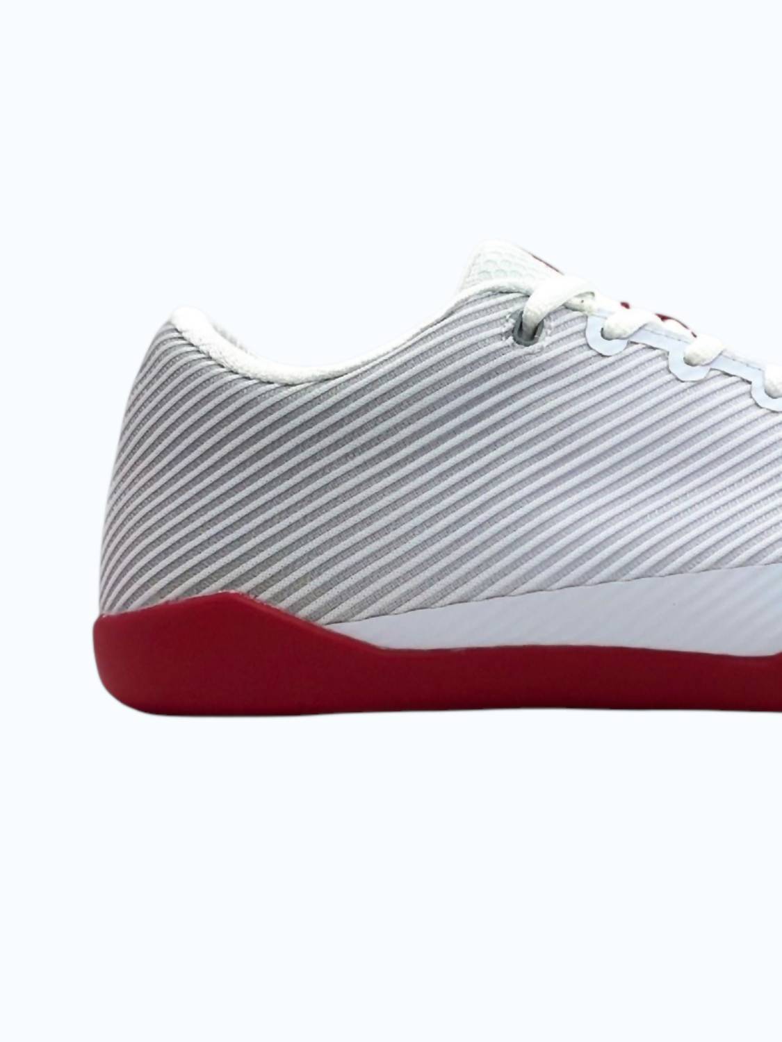 Velaasa Women's Revolution Tungsten Shoe in red white - women's shoe - detail view