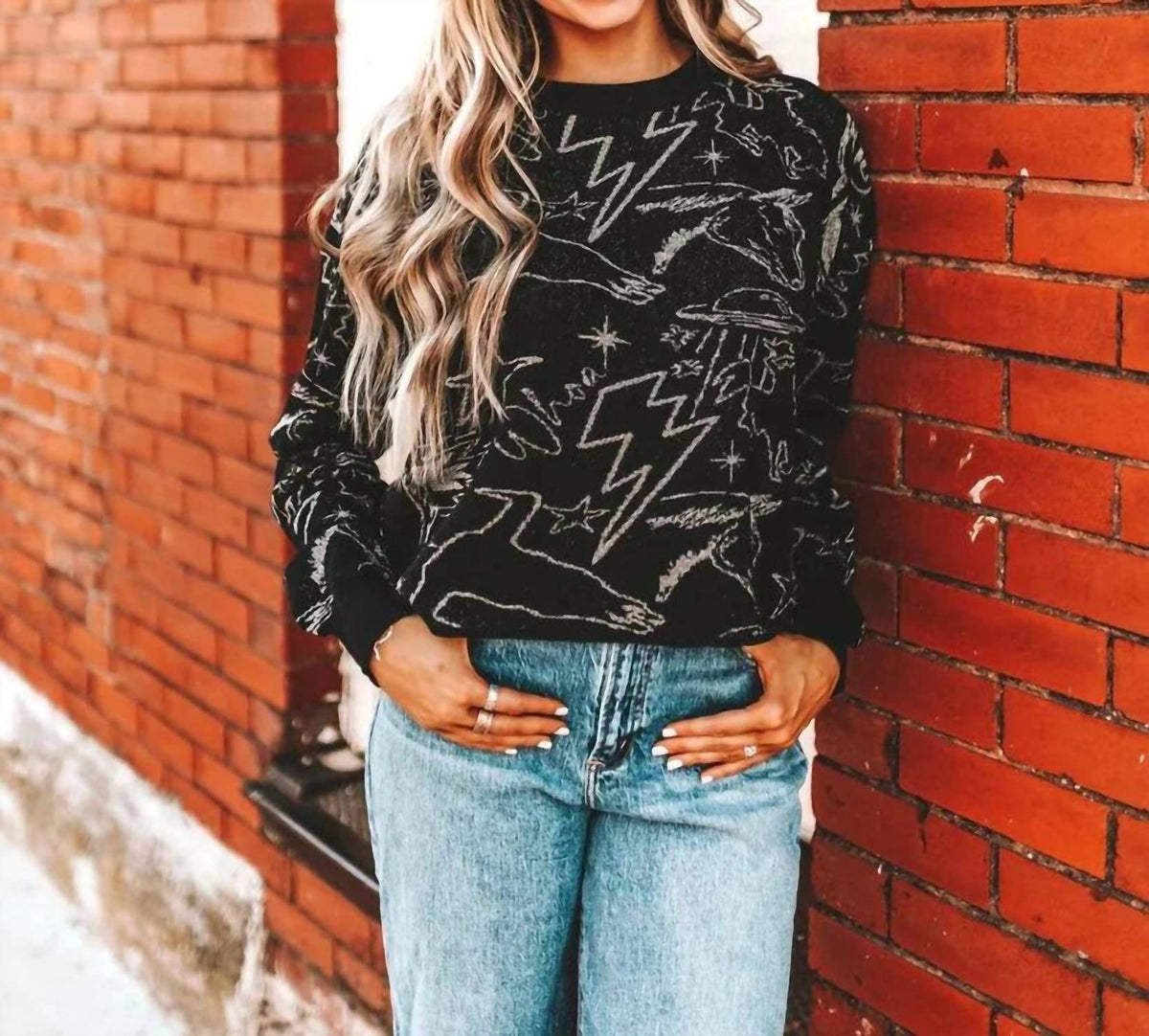 2Flyco - Marfa Lights Sweater