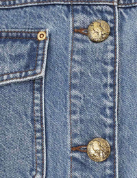 Zimmermann - Denim Cropped Jacket