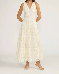 Lucy Paris - Francia Tiered Maxi Dress