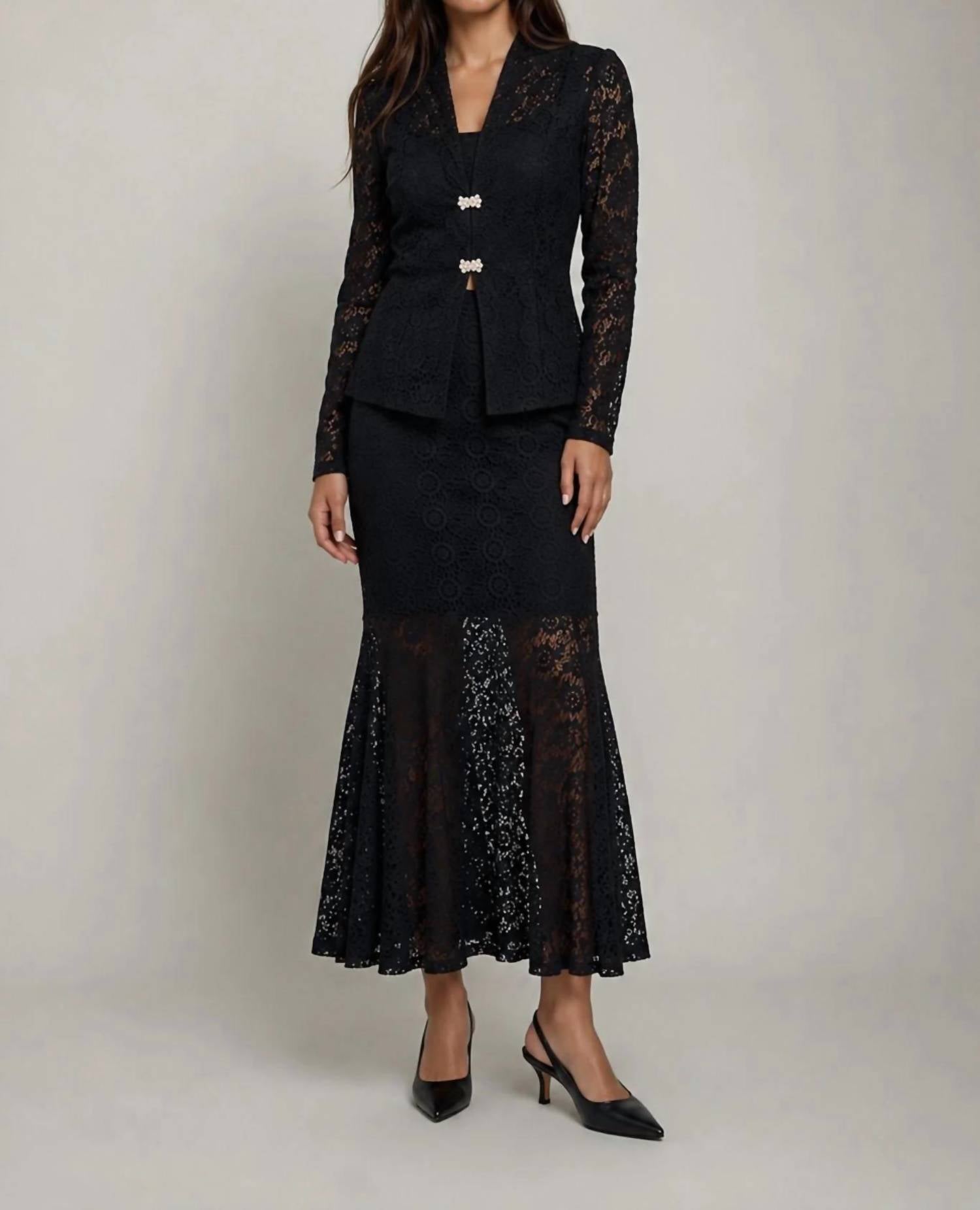 Akalia - Valentina Lace Blazer