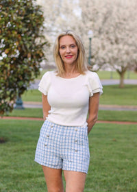 Mystree - Every Occasion Tweed Shorts