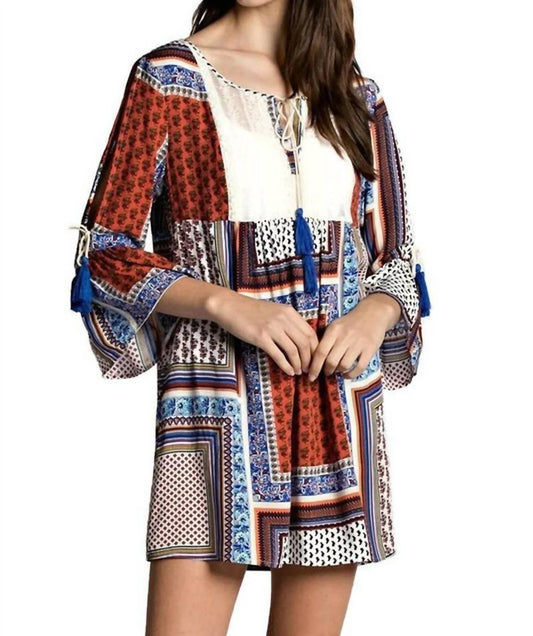 Kori - Tassel and Lace Dress