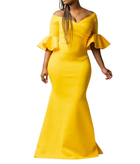 Vavavoom - Off The Shoulder Gown