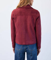 Fdj - Faux Suede Colar Jacket