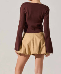 Astr - Nylah Bell Sleeve Cardigan
