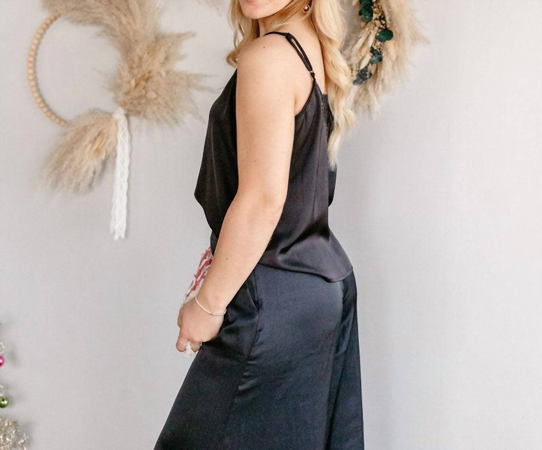 Skies Are Blue - Lace Cami Top
