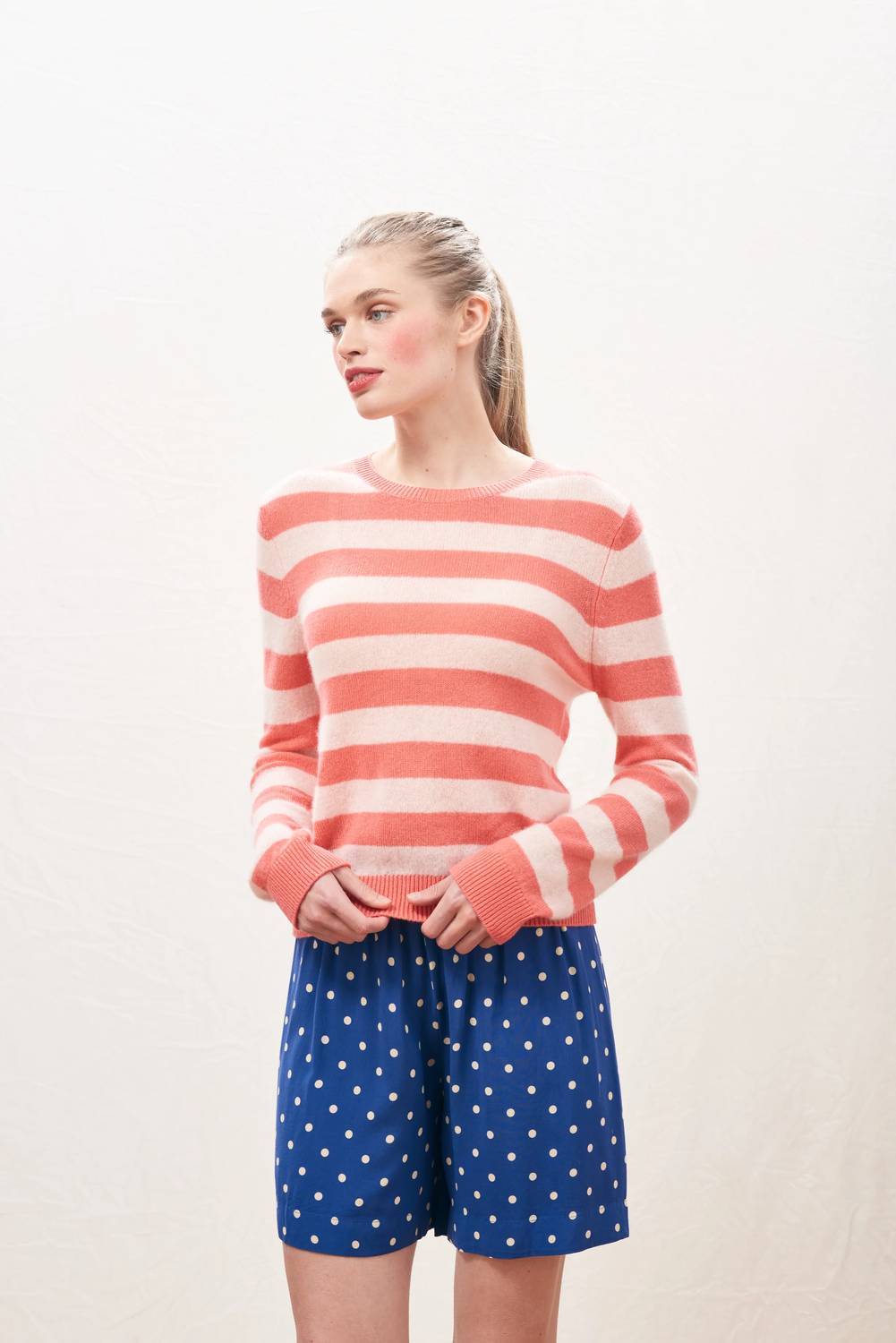 Jumper1234 - Cashmere Stripe Sweater