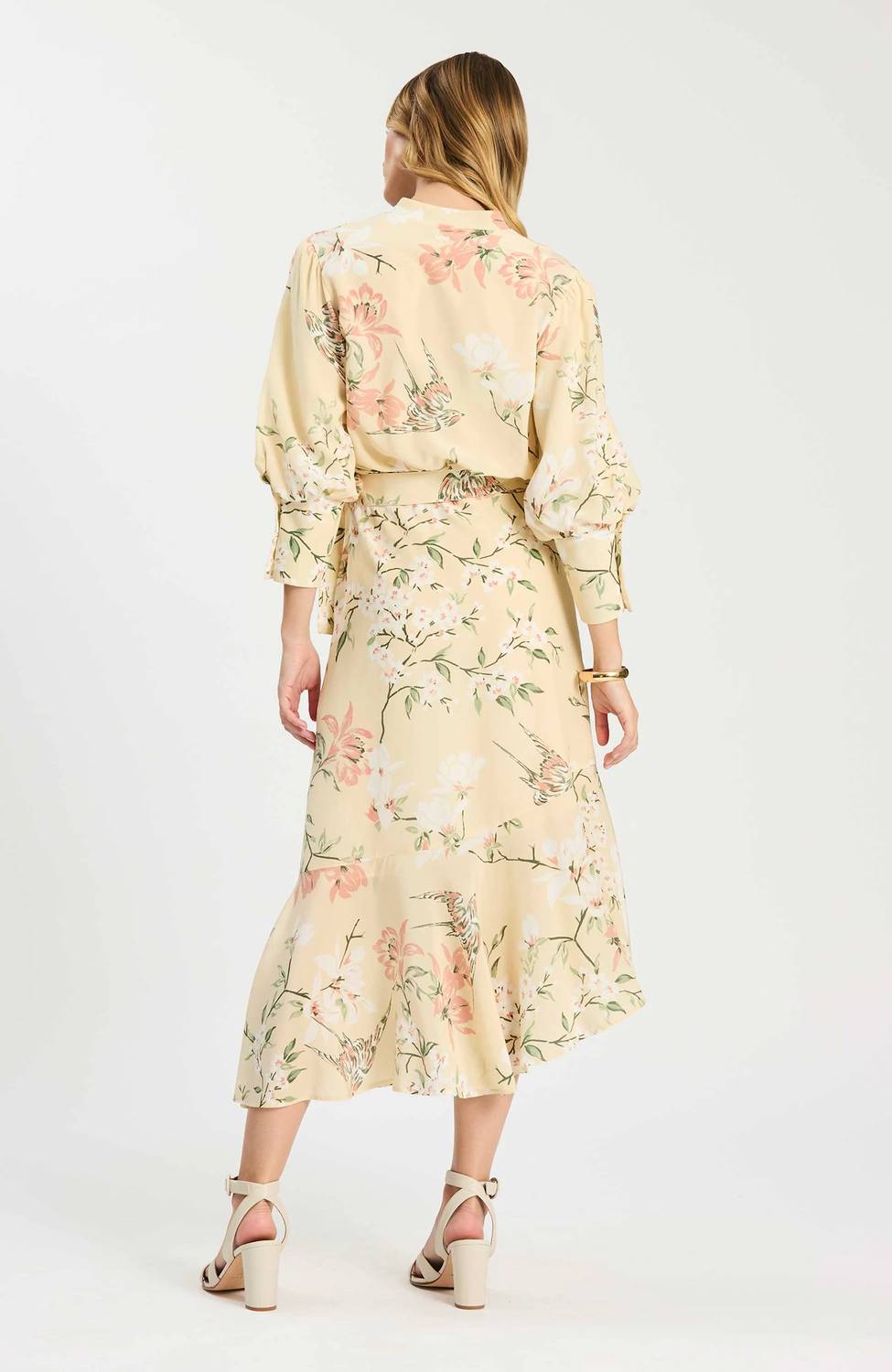 Tyler Boe - Jules Silk Starling Floral Dress
