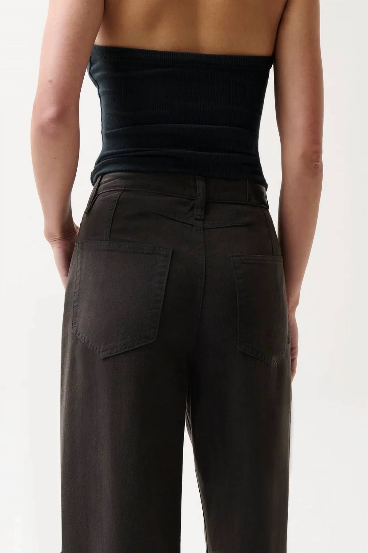 Pistola - Sydney High Rise Linen Bowed Wide Pants