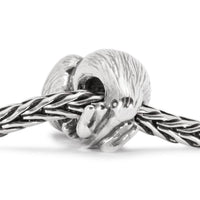 Trollbeads Kiwi Bird Sterling Bead in silver - women's jewelry - alternate view