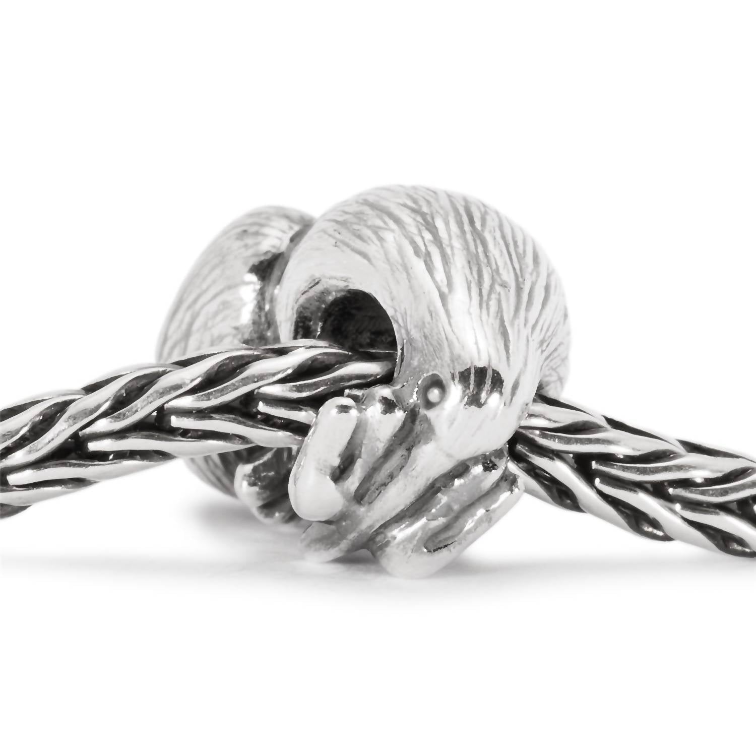 Trollbeads Kiwi Bird Sterling Bead in silver - women's jewelry - alternate view