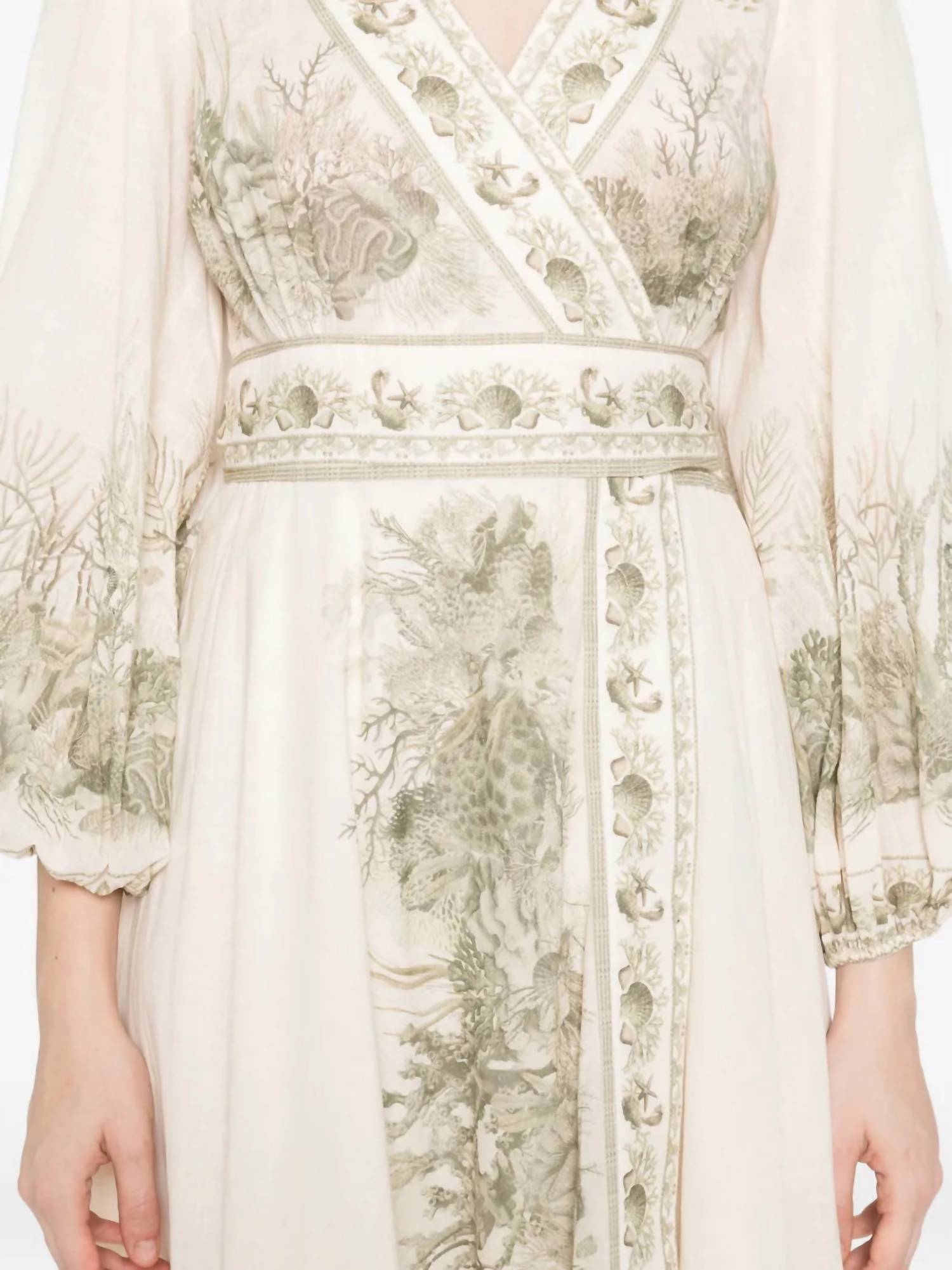 Zimmermann - Wanderlust Wrap Midi Dress