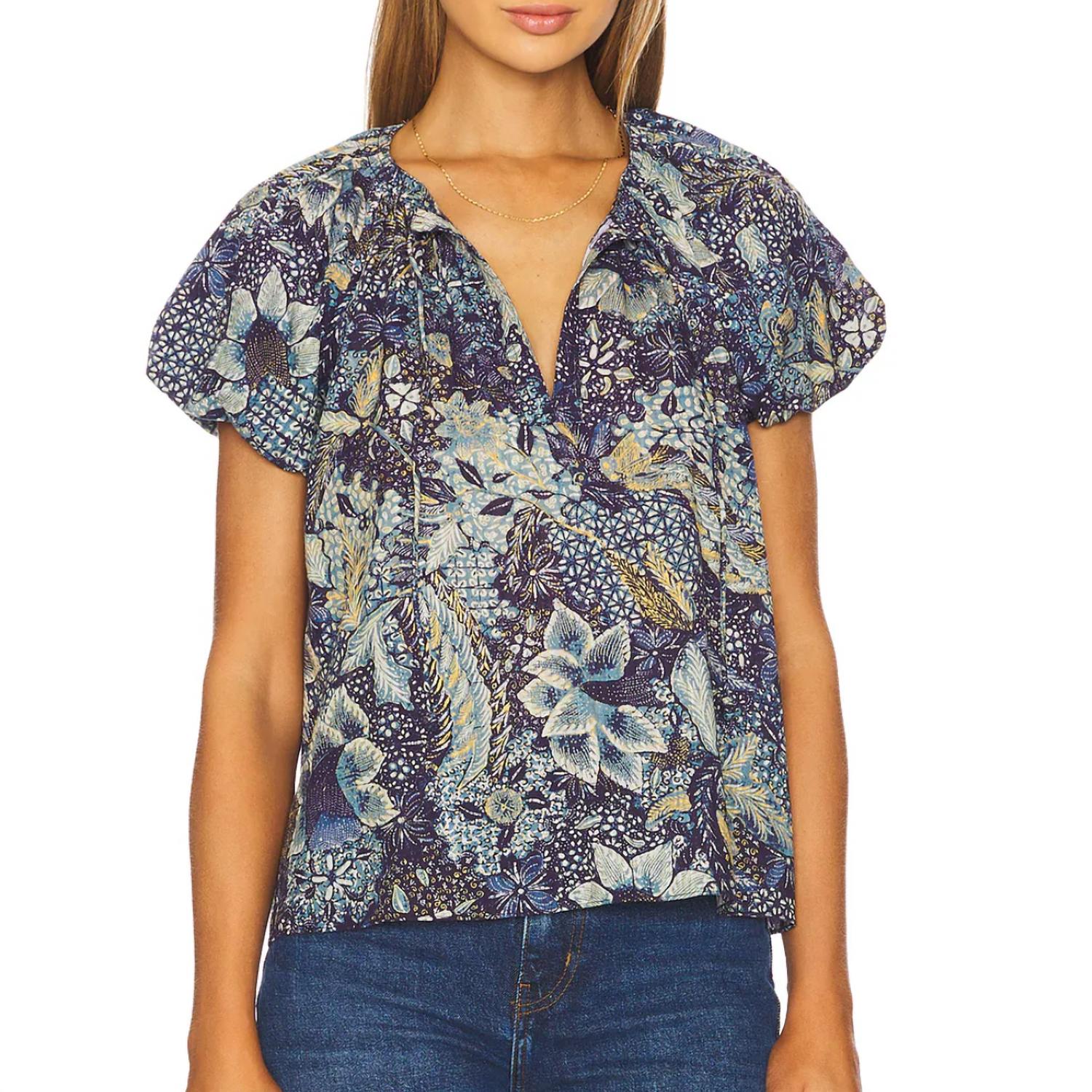 Ulla Johnson Women's Issa Top in portofino - women's blouse