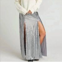 Show Me Your Mumu - Mick Double Slit Sequin Skirt