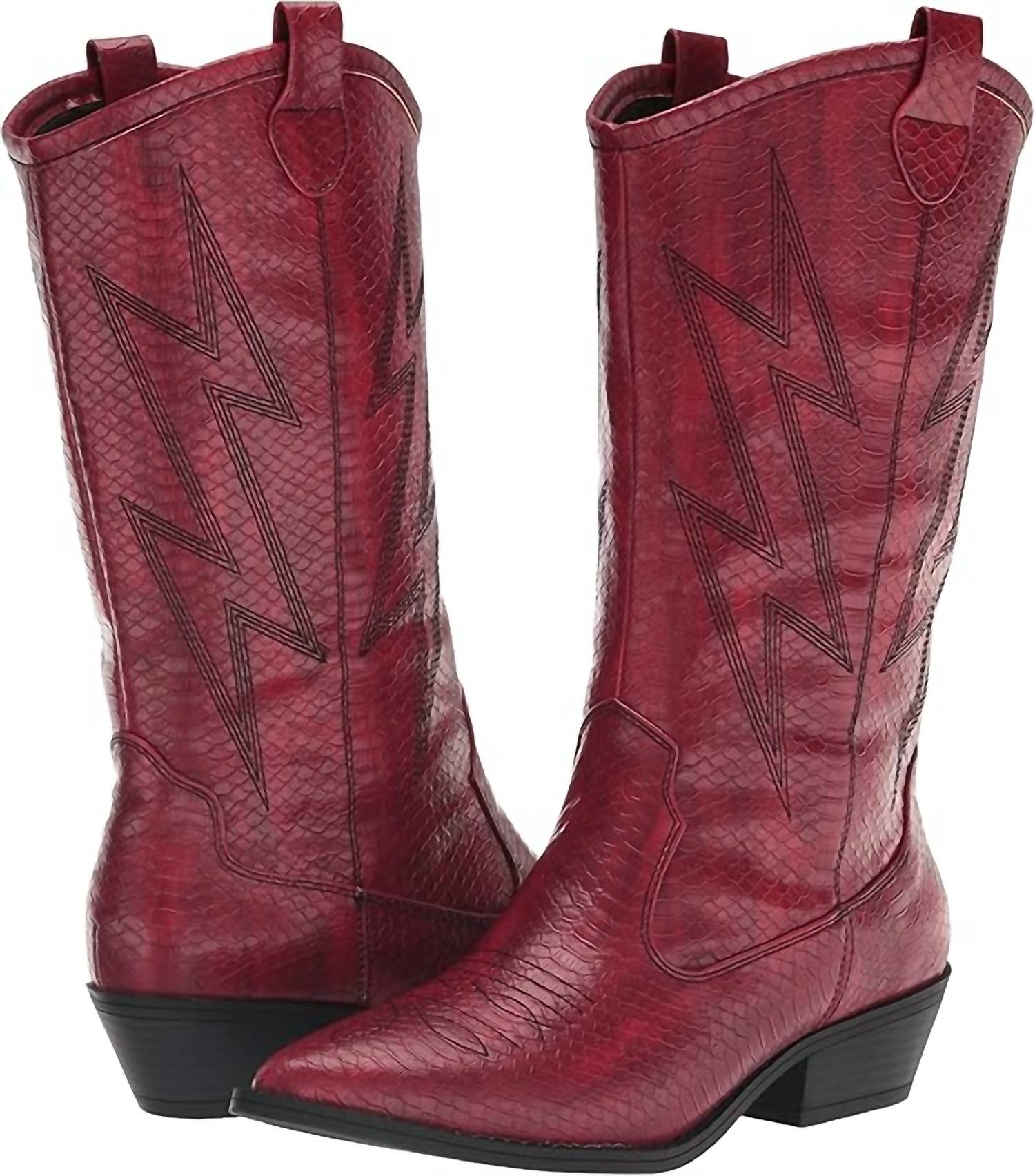 Dirty Laundry - Women's Josea Pointed Toe Western Boots