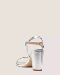 Stuart Weitzman - Women's Dancer 75 Block Ankle Strap Sandal