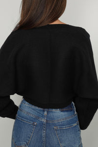 Falcon Park - Andrea Shrug Crop Cardigan