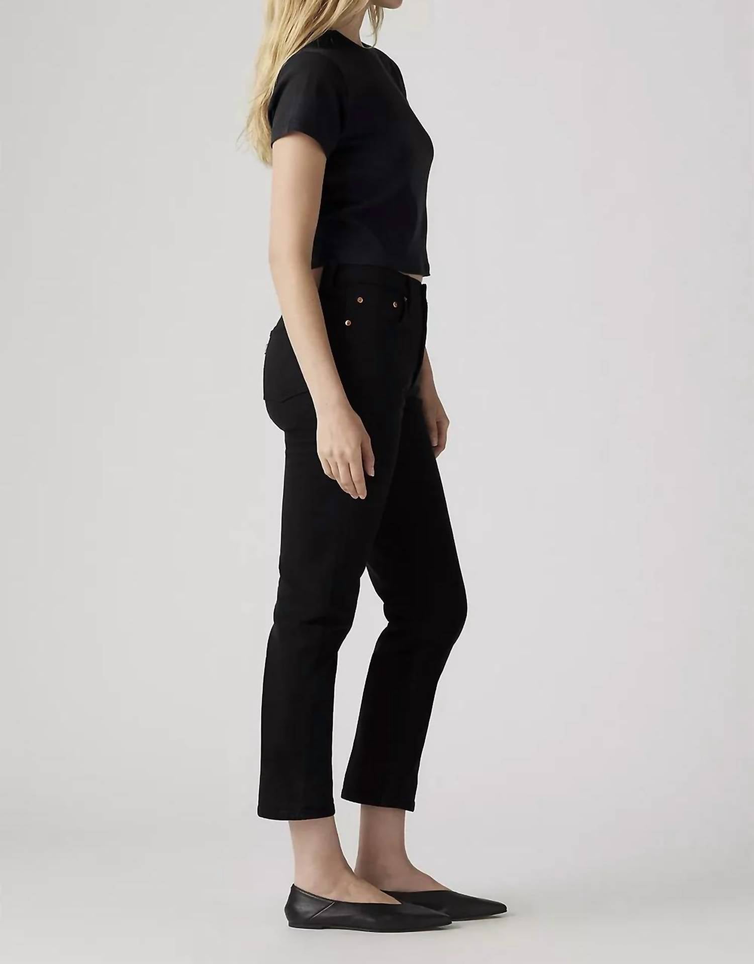 Levi'S - Straight Leg Crop Jeans