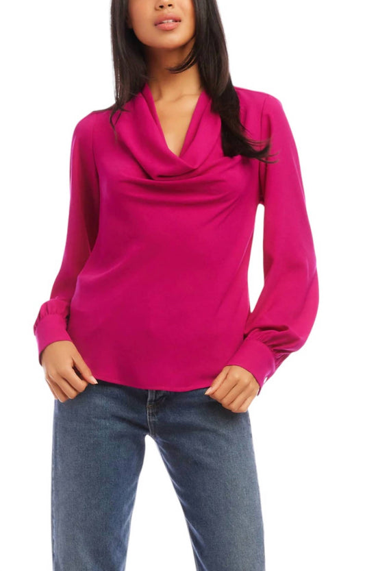 Fifteen Twenty - COWL NECK TOP