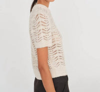 The Garment - Verbier Pointelle Mini Sweater