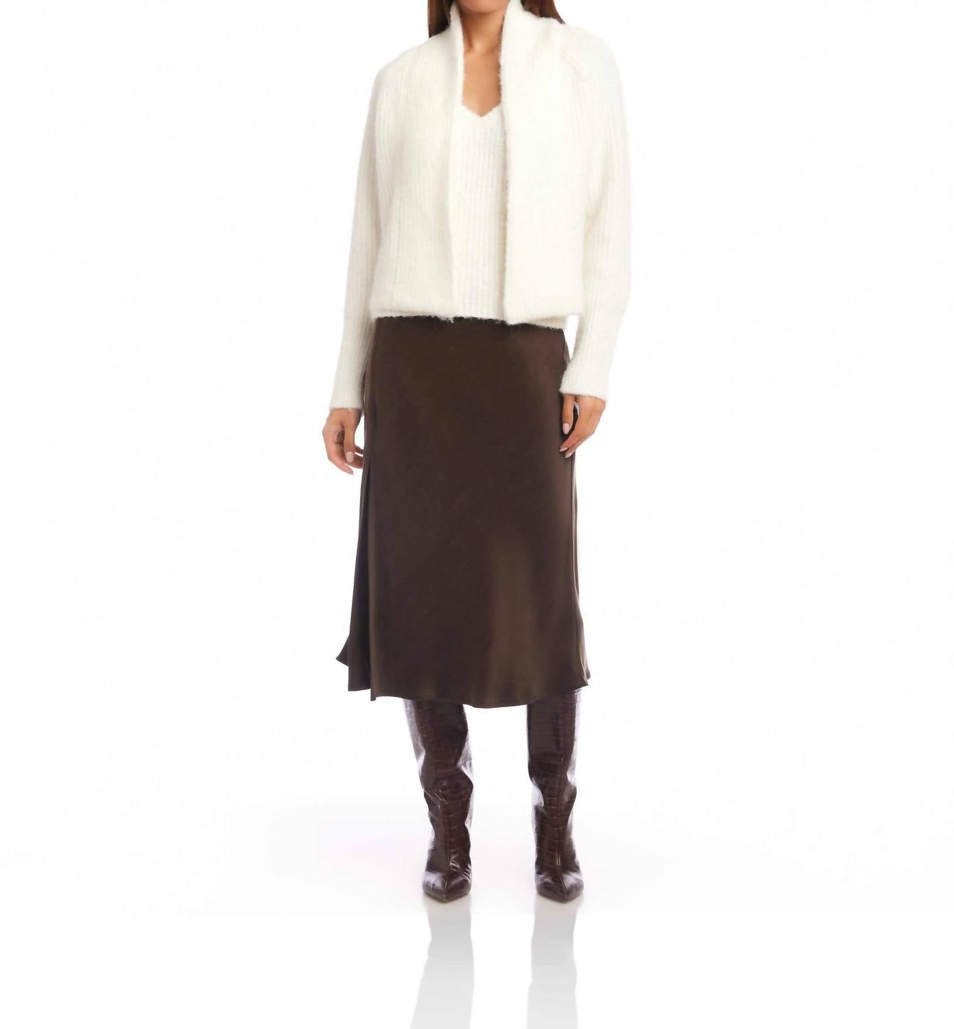 Fifteen Twenty - Cely Cropped Cardigan