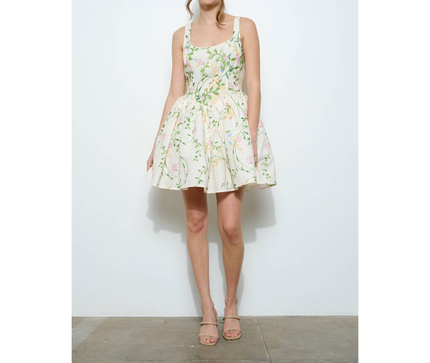 Ina Fashion - Adeline Flare Mini Dress