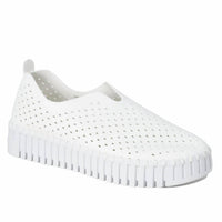 Ilse Jacobsen Women's Tulip 3373 Shoes in white - women's flats
