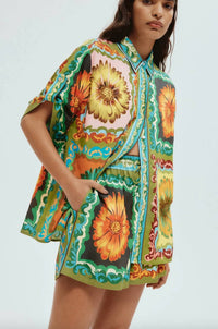 Alemais - Disco daisy shirt