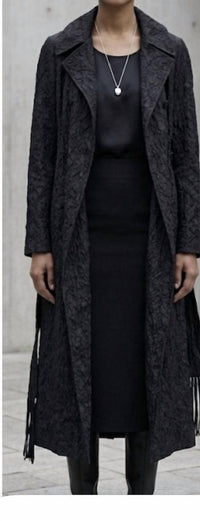 Dries Van Noten - Rolana Jacquard Floral Print Trench Coat