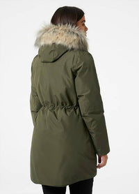 Helly Hansen Women's Senja Parka in utility green - women's jacket - view 5
