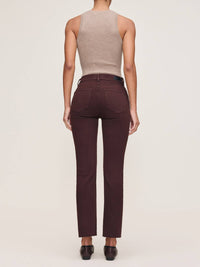 DL1961 - Women's Mara Straight Mid Rise Instasculpt Ankle Jeans in fig 1 - women's jeans - alternate view