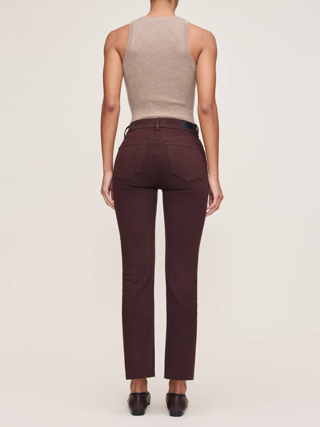 DL1961 - Women's Mara Straight Mid Rise Instasculpt Ankle Jeans in fig 1 - women's jeans - alternate view