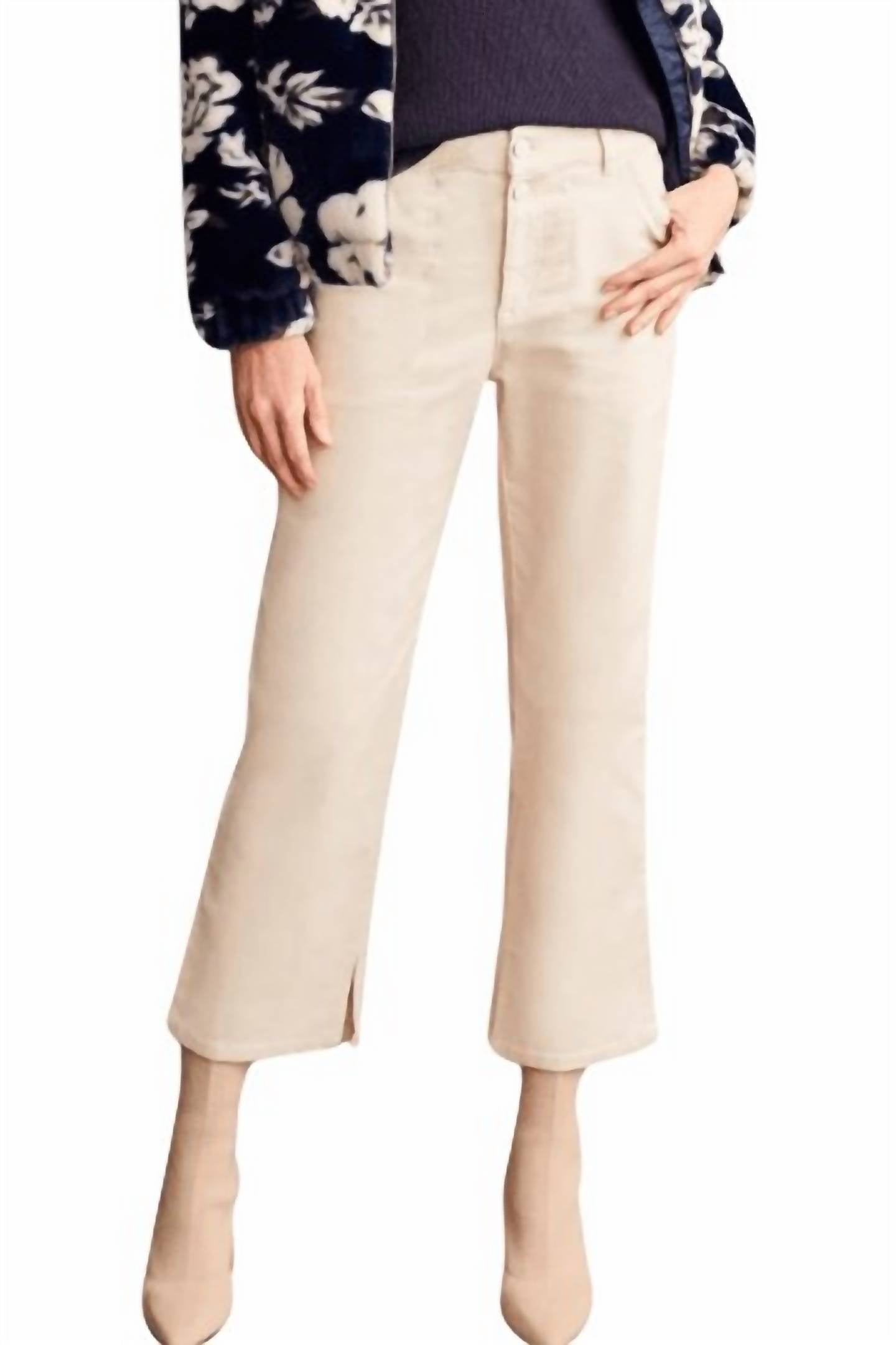 Tribal - Stretch Corduroy Straight Leg Pant