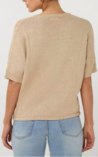 Esqualo - Ajour Batwing Sweater