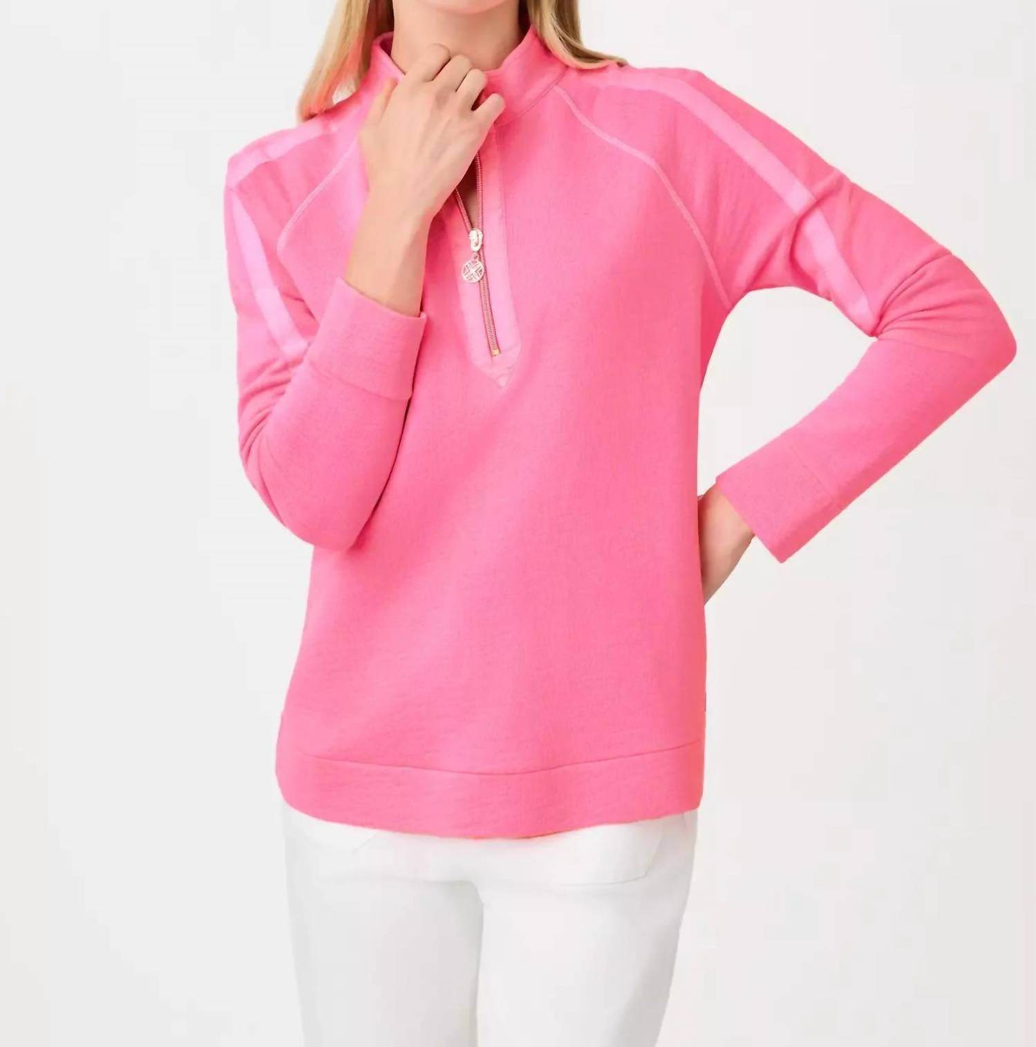 Lilly Pulitzer - Ashlee Half-zip Pullover Sweater