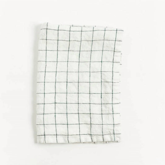 Creative Women - Windowpane Linen Tea Towel - Set of 2