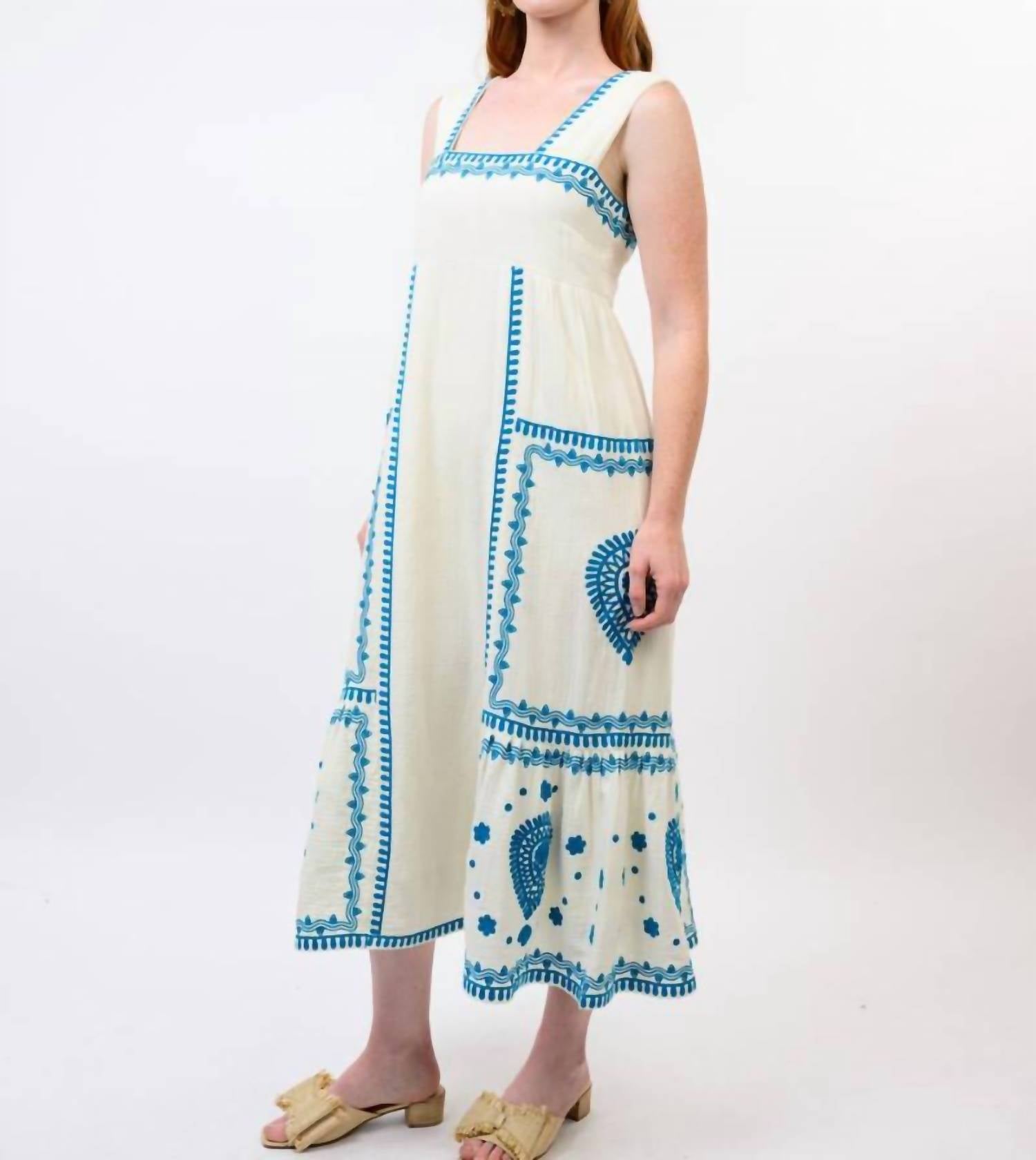 Ivy Jane - Gauze Embroidered Sundress
