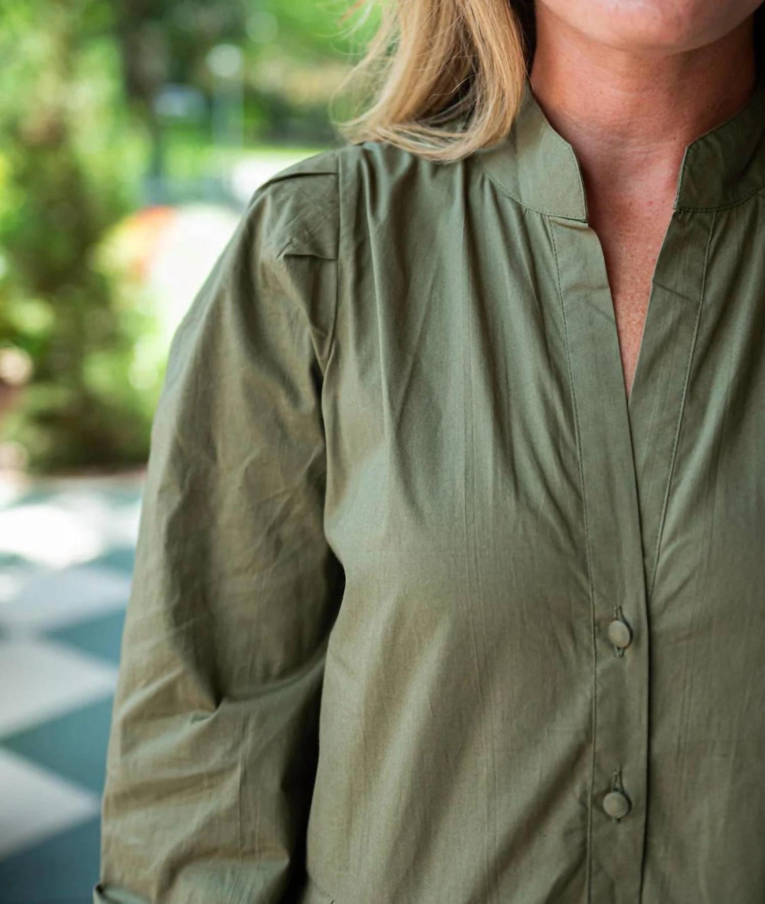 Sail To Sable - Button Front Shirt Dress