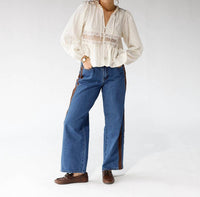 By Together - Stella Sheer Lace Detail Blouse