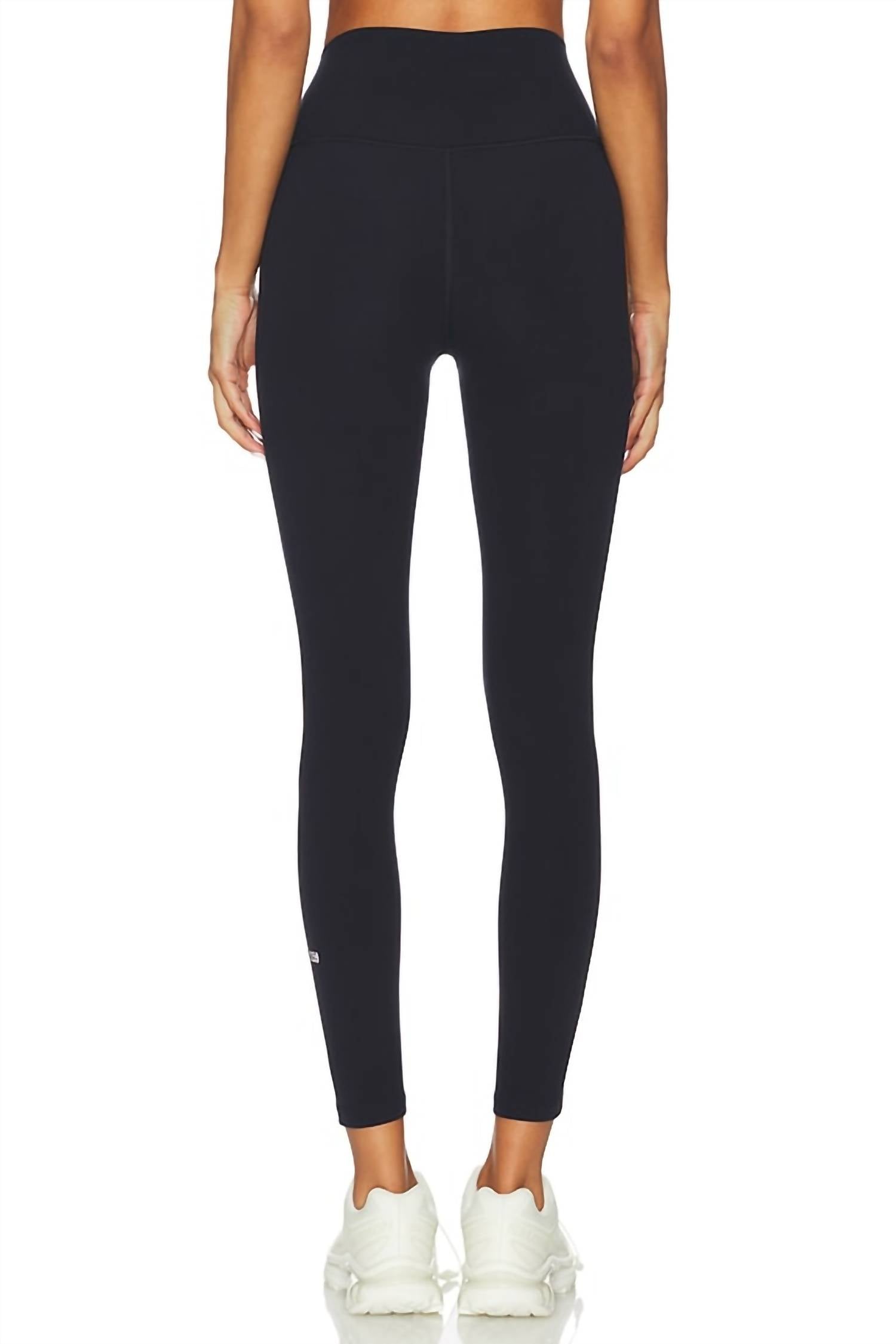 SPLITS59 Amber Airweight High Waist Leggings in indigo honey - women's pants - detail view