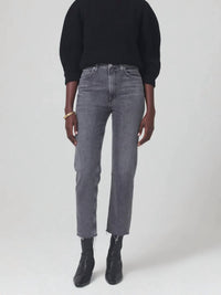 Citizens Of Humanity - Daphne Crop High Rise Stovepipe Jean