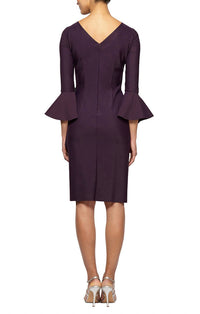 Alex Evenings - Sheath Compression Cocktail Dress