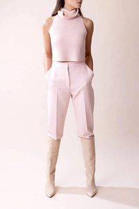 Lapointe - Matte Crepe Slim Leg Trouser