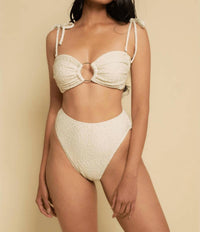 Montce - Tori Ties Bandeau Bikini Top