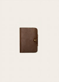 Wp Standard - Unisex Leather Snap Passport Travel Wallet